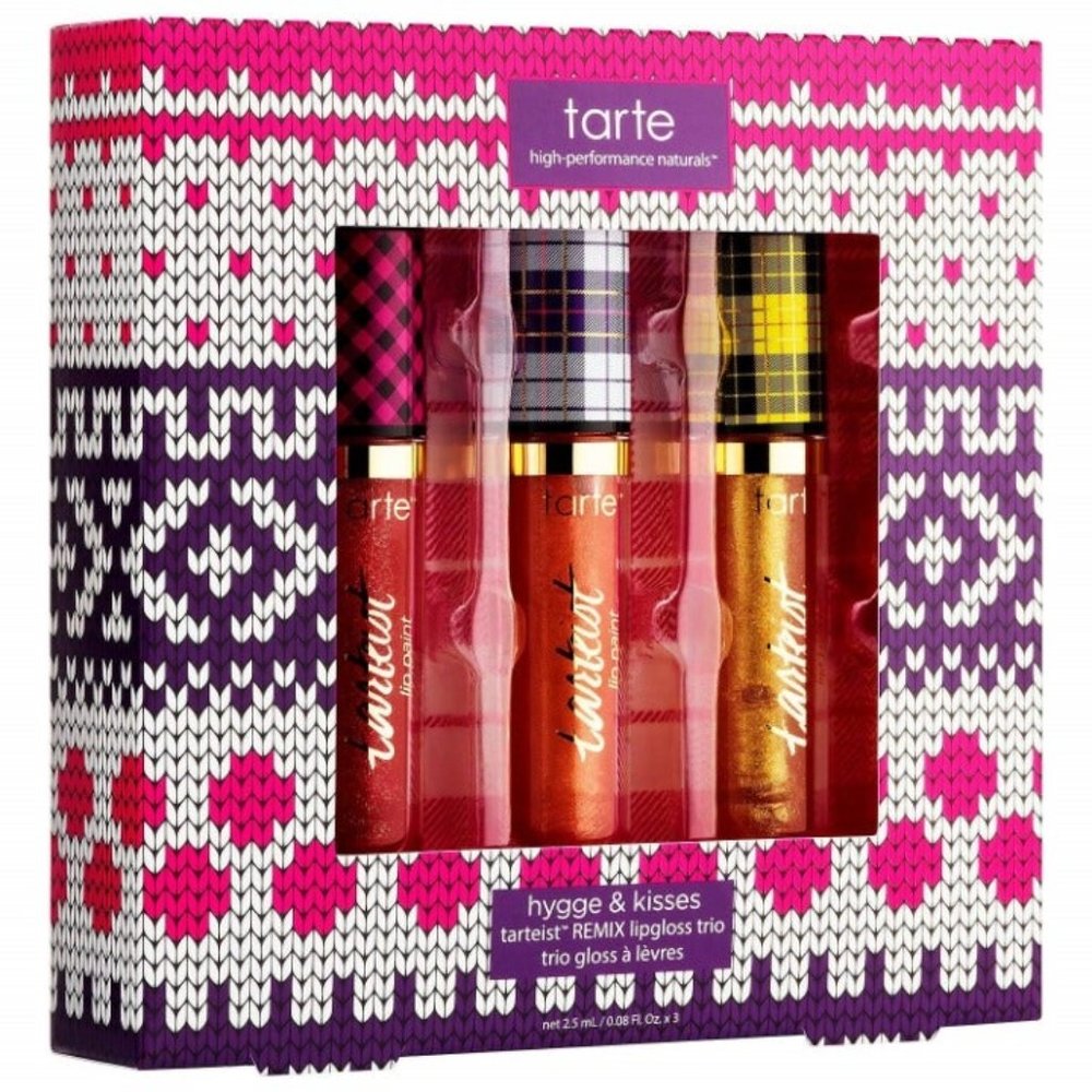Tarte Hygge & Kisses REMIX Lip Gloss Set NWT - Picture 11 of 11